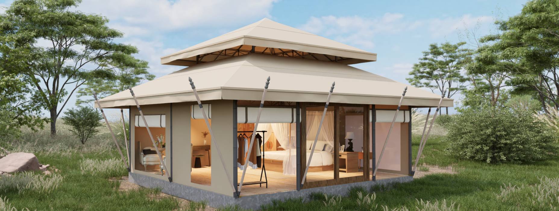 汤阴县户外野奢帐篷